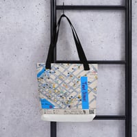 Image 2 of Dominica by Bus Tout Biten Tote Azur & Black
