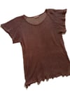 late 60s Saks Fifth Avenue mesh tee