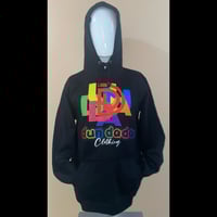 Image 3 of Stylish Black Pullover Hoodie 