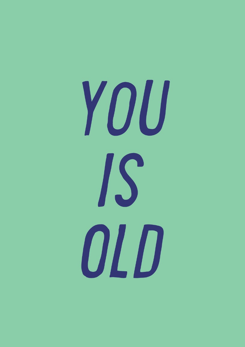 Image of you is old