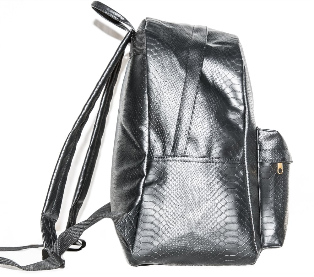 Image of Black Python backpack