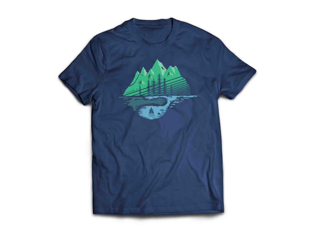 Image of Made in Colorado T-Shirt  Navy