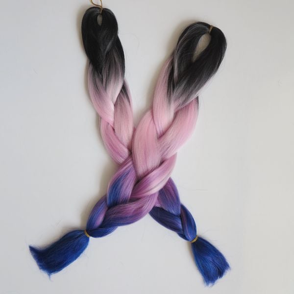 Image of Ombre Luxury Kanekalon Hair for Box Braiding 24inches