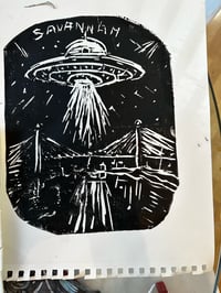 Image 3 of ufo over savannah bridge