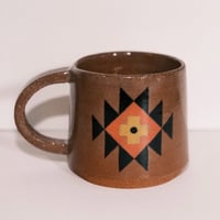 Image of Terracotta pattern mug 1