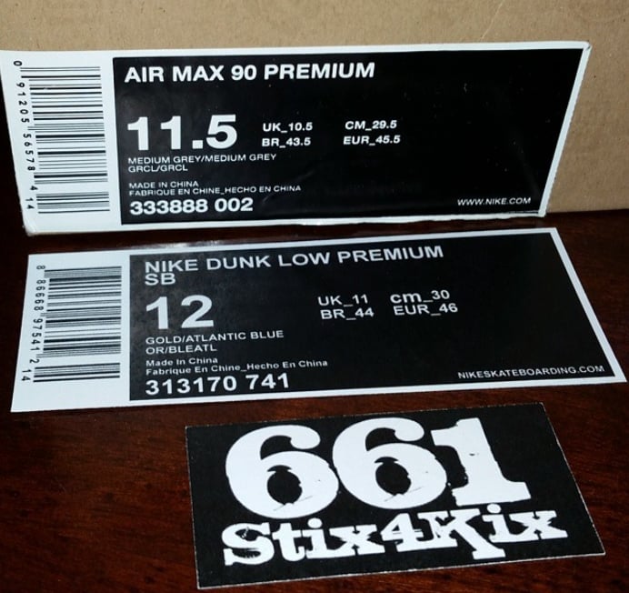 35 Jordan Shoe Box Label - Labels 