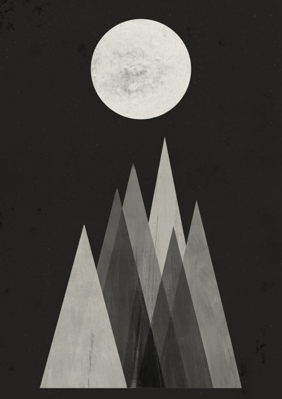 Image of Lunar Eclipse print