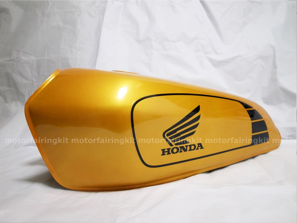 Image of Cafe Racer Honda CG125 / CB125 Fuel Tank/ Gas Tank Golden Wing Series