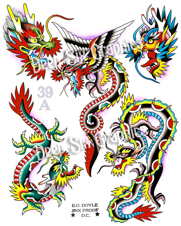 Deep Six Graphics — Dragons