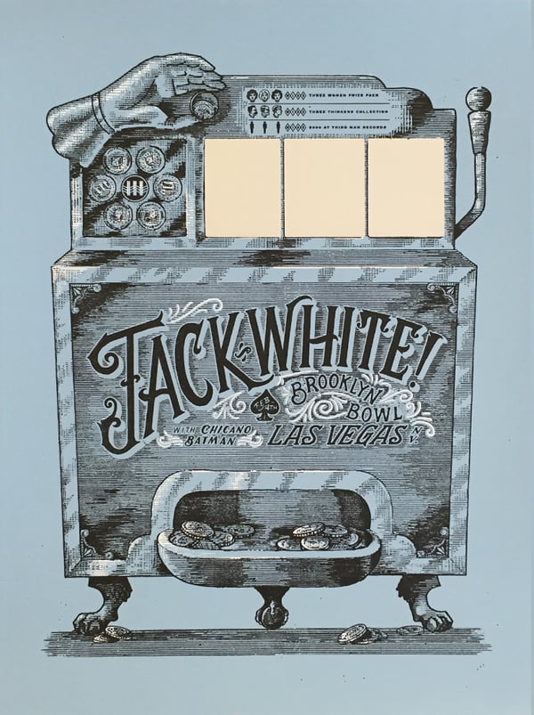 Image of Jack White. Las Vegas. 2015
