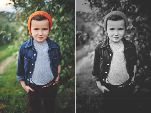 Image of Black & White Set for Photoshop, all versions