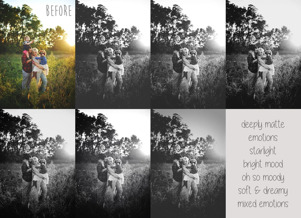 Image of Black & White Set for PS Elements, all versions