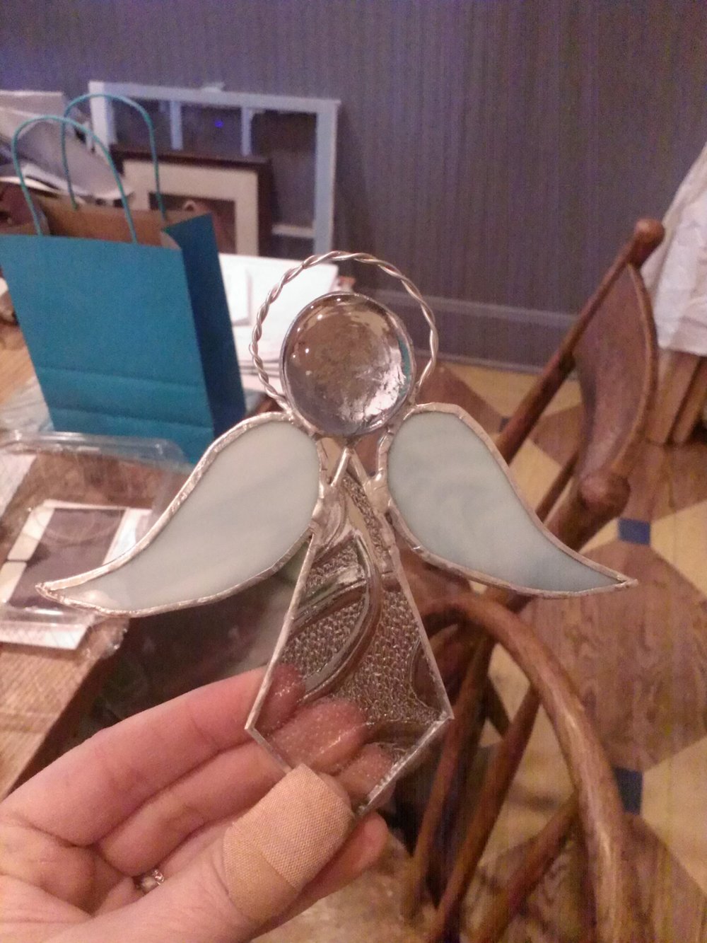 Image of Heavenly Angel-stained glass