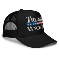 Image 5 of Trump Vance 24 - Foam trucker hat PatriotsCo copy