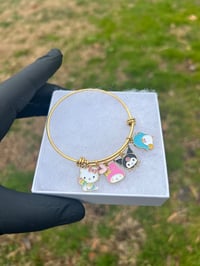Hello Kitty Gold Charm Bracelet