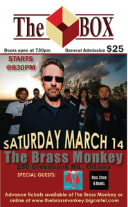 Image of THE BOX - Saturday, March 14, 2015 @The Brass Monkey