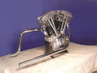 Image 1 of 1970-1984 Harley Davidson FL Shovelhead True Dual Exhaust System