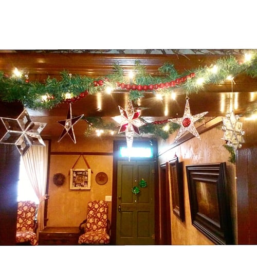 Image of North Star-Christmas stained glass