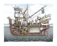 Image 1 of Seiner No. 2, 12" x 15"