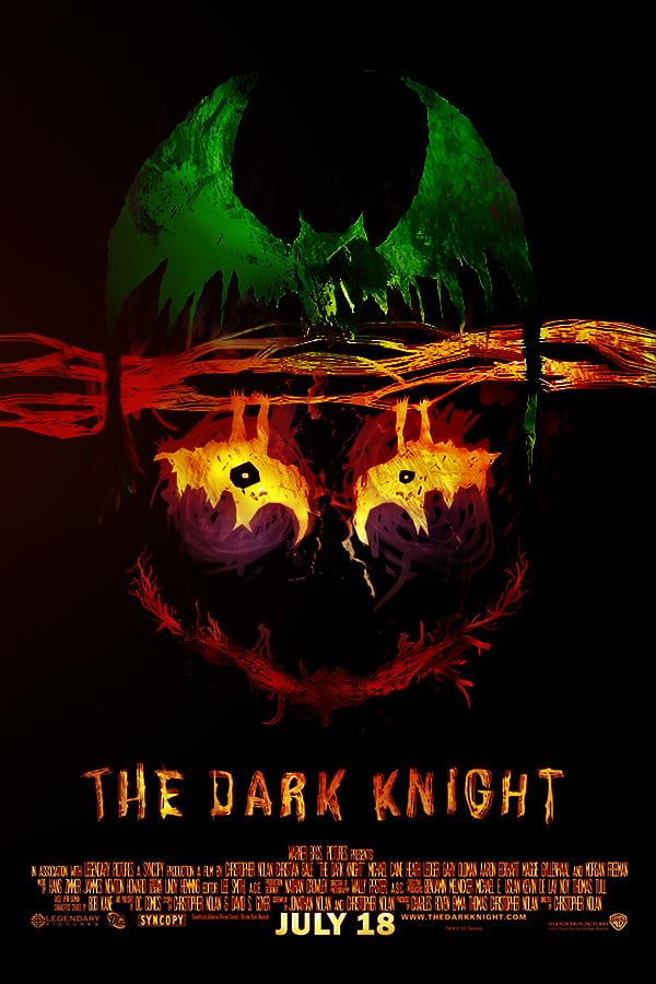 Image of The Dark Knight - Tormented - Black