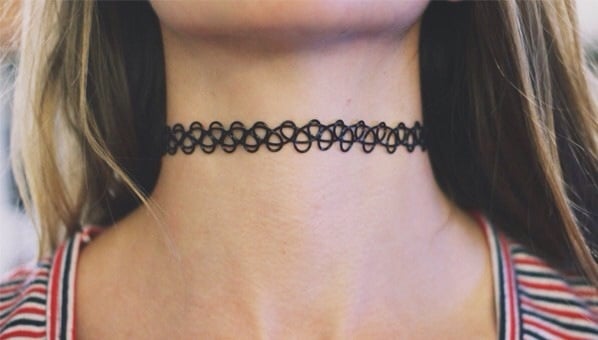 Image of tattoo choker 