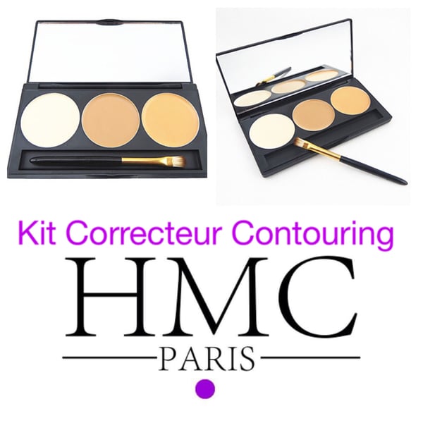 Image of LE KIT CONTOURING CREME MAQUILLAGE PROFESSIONNEL HMC PARIS