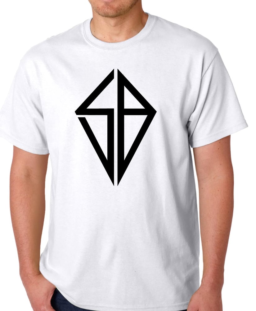 Image of Sus boys logo tee white