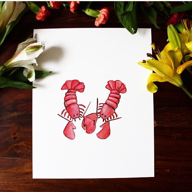 Image of you're my lobster