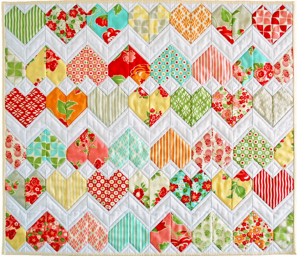 Image of ZigZag Love - PDF Quilt Pattern