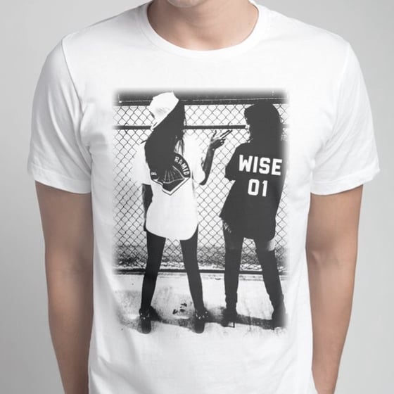 Image of B&w jenner tee