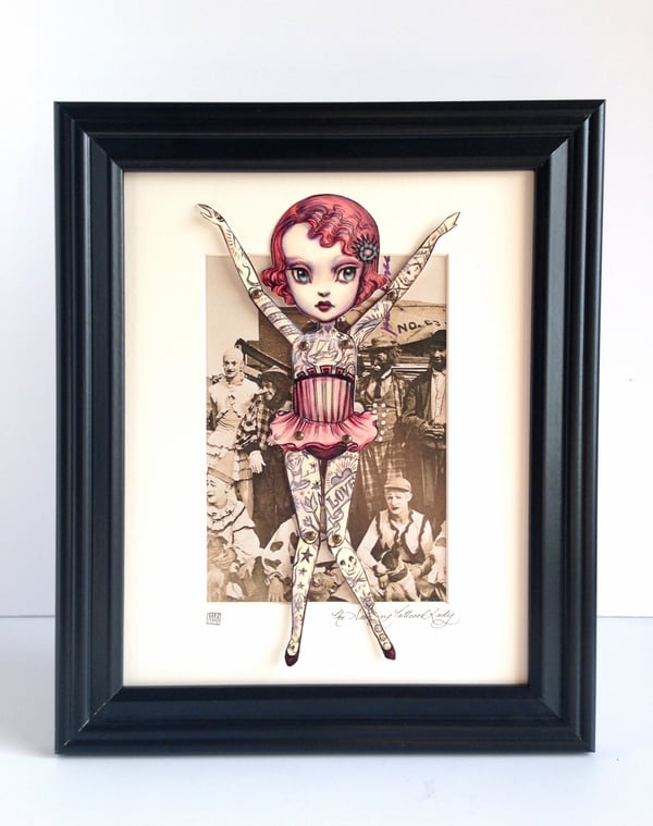 Image of The Amazing Tattooed Lady by Mab Graves