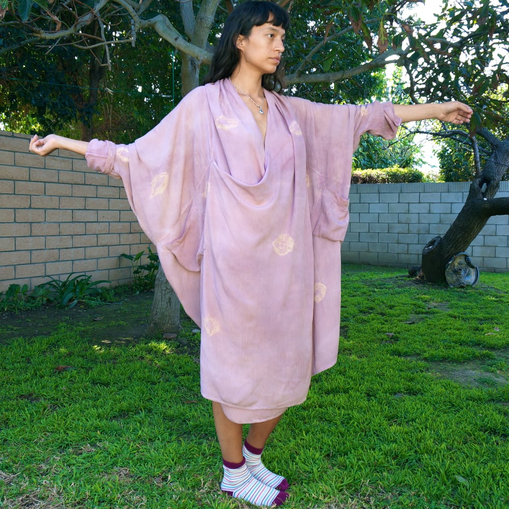 Image of Soft Lavender Diamond Dress - Cochineal and Iron -