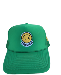 Image 1 of Green trucker hat 