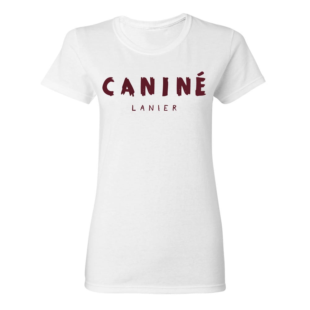 Image of WOMEN'S LHS CANINE T-SHIRT (WHITE)