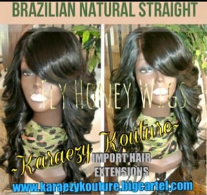 Image of BRAZILIAN/PERUVIAN NATURAL STRAIGHT **Extremely Limited Stock**       
