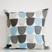 Kauniste - Sokeri cushion cover - blue (aqua) - $35.00