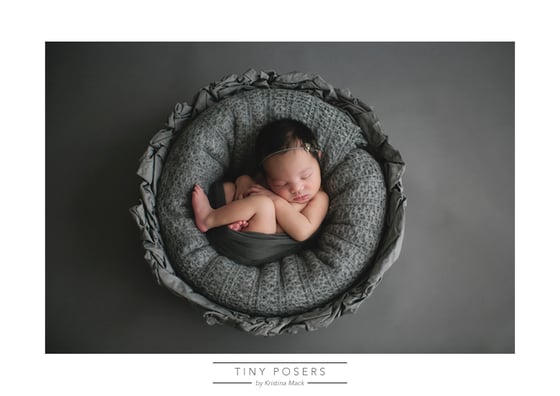 Image of Newborn Posing Bowl - GIDEON VESSEL (more colors)