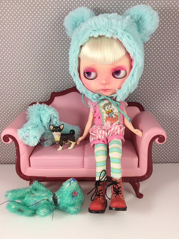 Image of OOAK Custom Blythe by Becky Gould : A Date w/ Blythe Auction