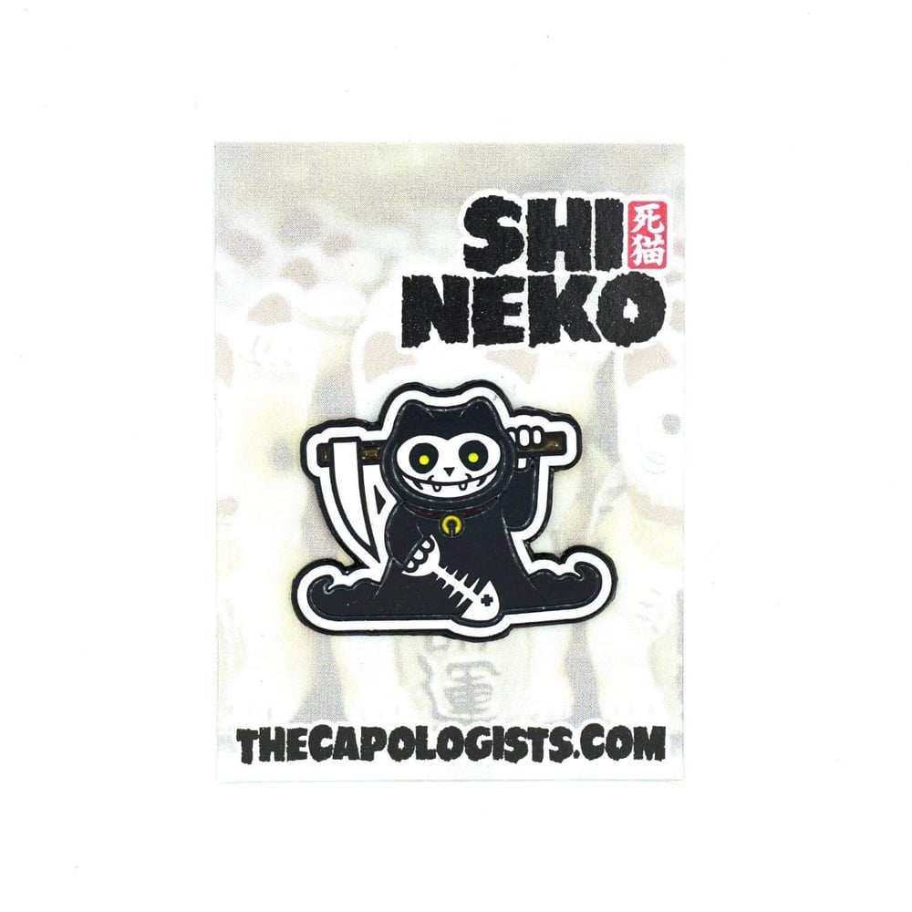 Shi Neko Enamel Pin