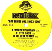 Image of K-OTIX "DAT SERIES VOL.1 1993-1995"  SOLD OUT