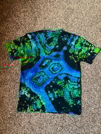 Image 2 of King Gizz reverse ice dyed Vegas Shirt- Large