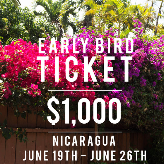Image of YOGA & SURF RETREAT EARLY BIRD TICKET ( UNTIL APRIL 28th)