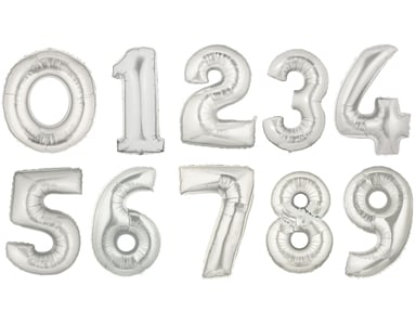 Image of Number Balloons