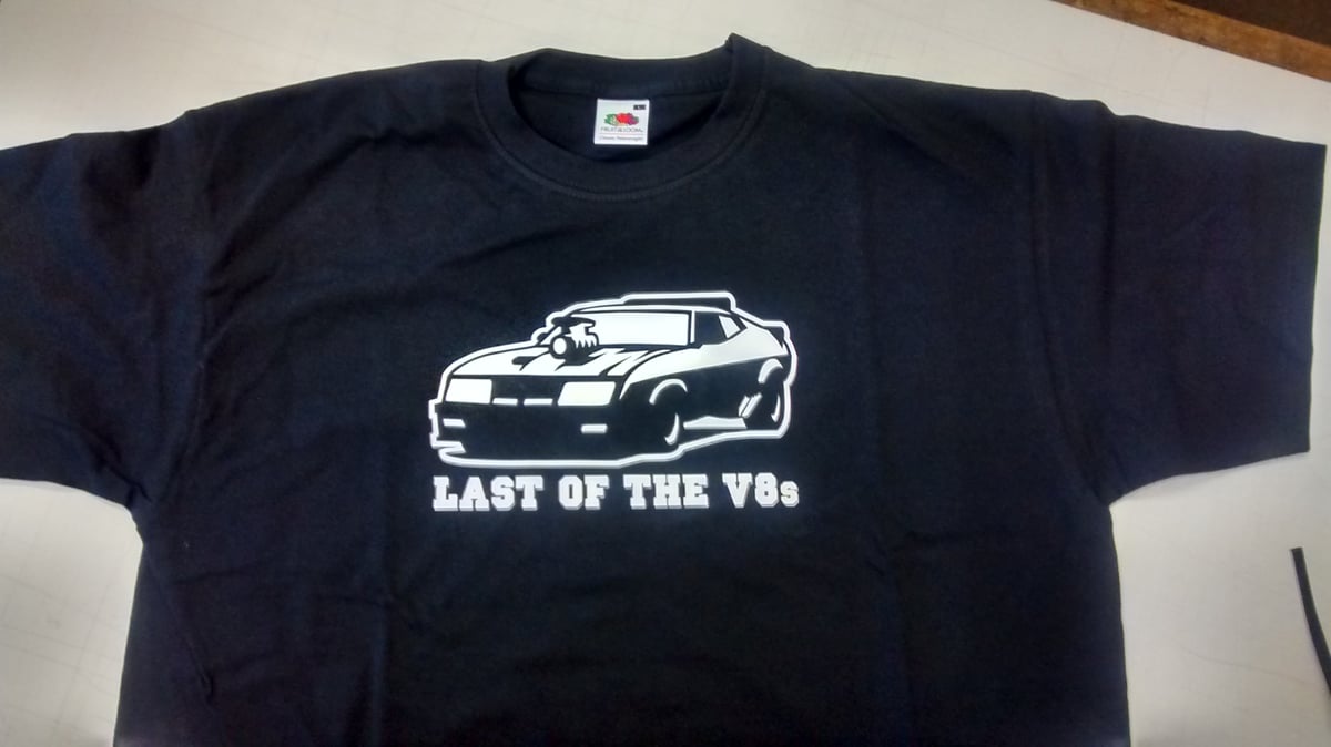 Image of Last of the V8s t-shirt