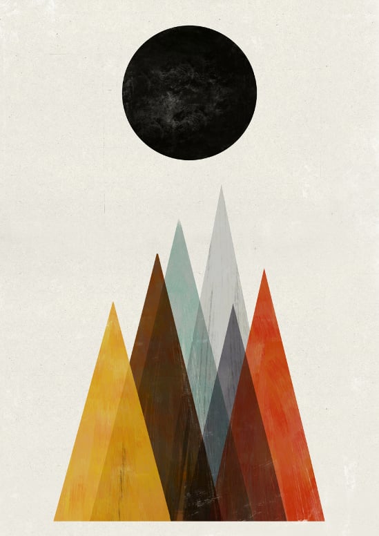 Image of Eclipse Set of Two Prints