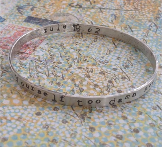 Image of Don't take yourself too damn seriously bracelet