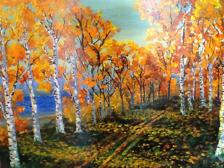 Image of Aspens in the Autumn