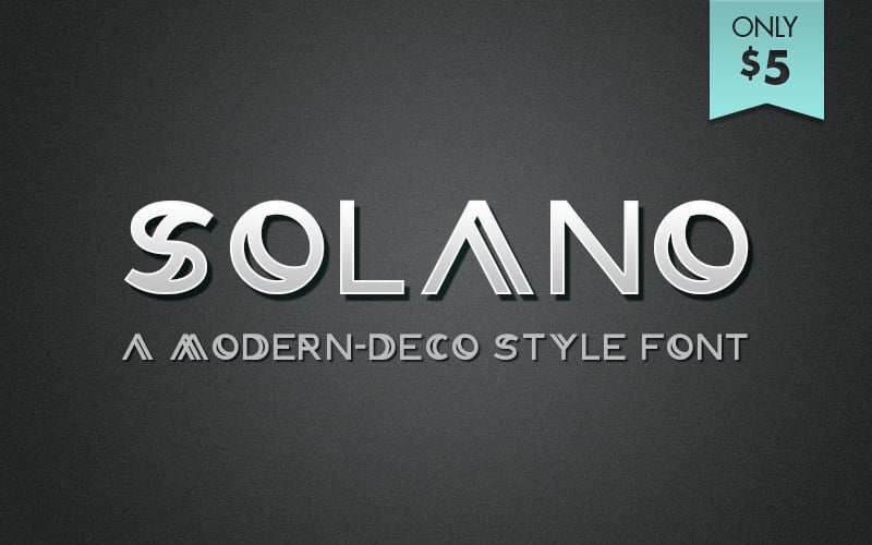 "Solano" Font