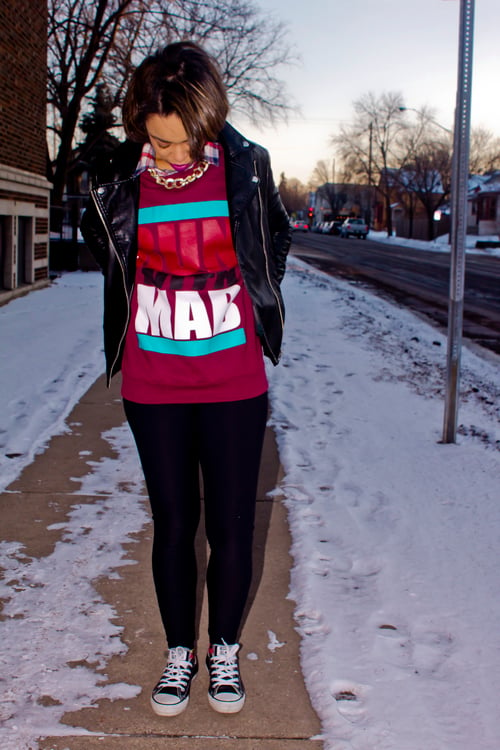 Image of RUN WITH MAB CREW NECK SWEATERS