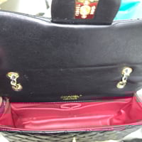 Image 3 of Classic Black Quilted Purse